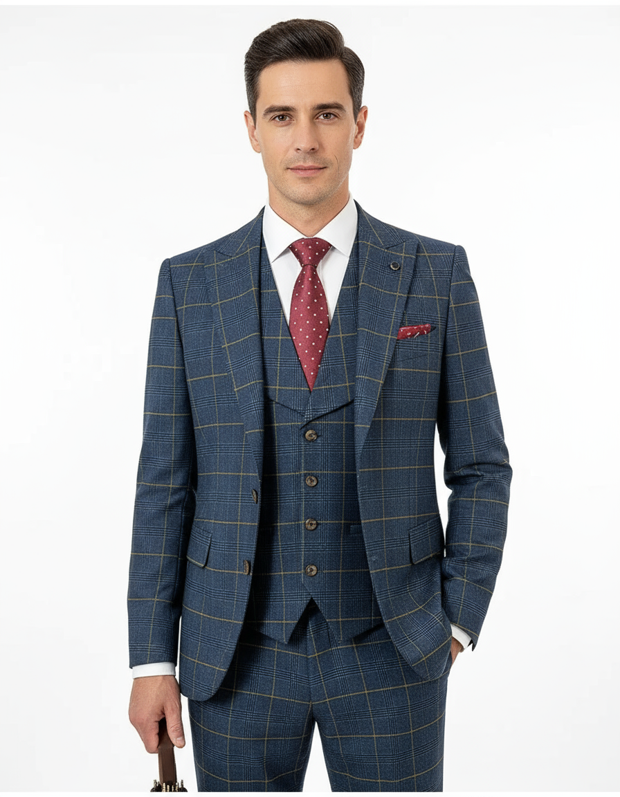 Continental Three Piece Suit