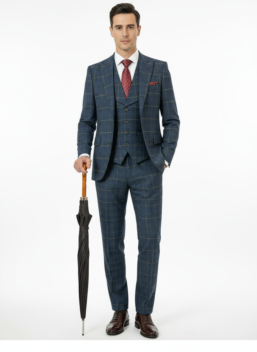 Continental Three Piece Suit