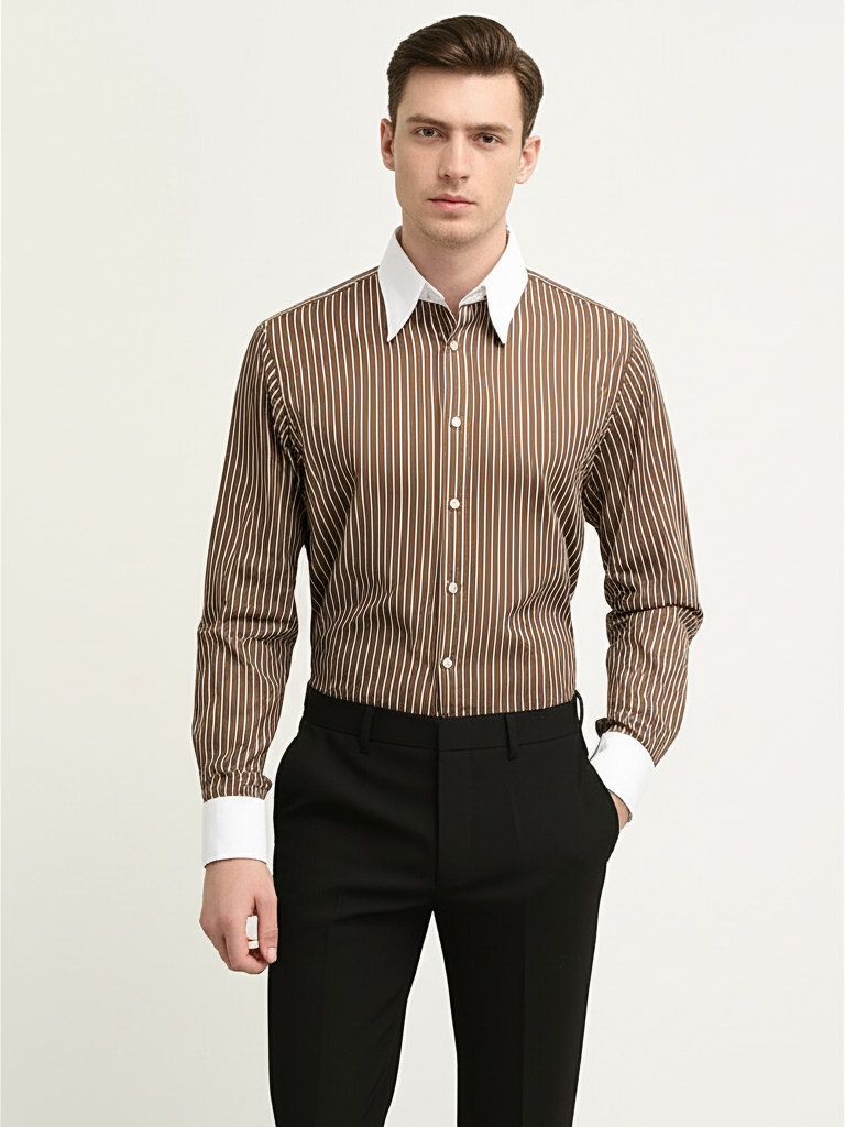Beaumonts Long Collar French Style