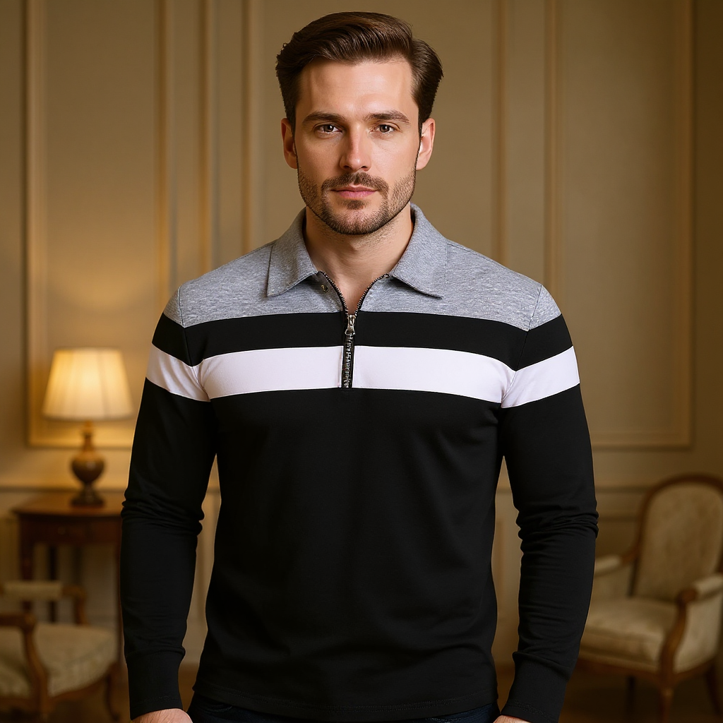 Beaumonts Striped Polo