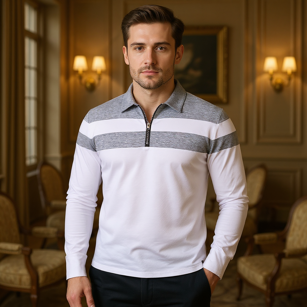 Beaumonts Striped Polo
