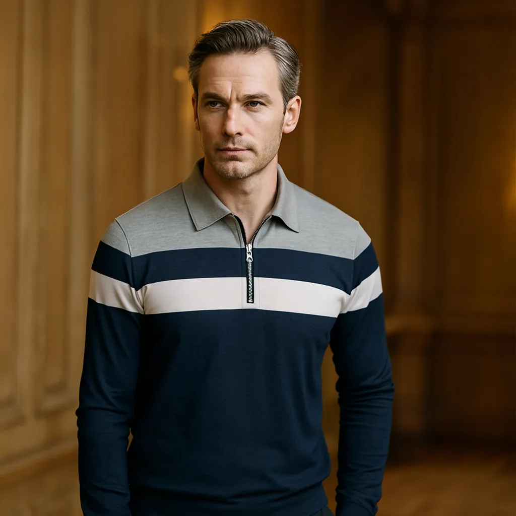 Beaumonts Striped Polo