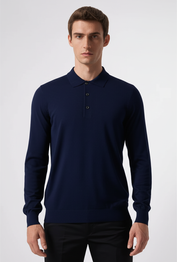 100% Merino Wool Polo
