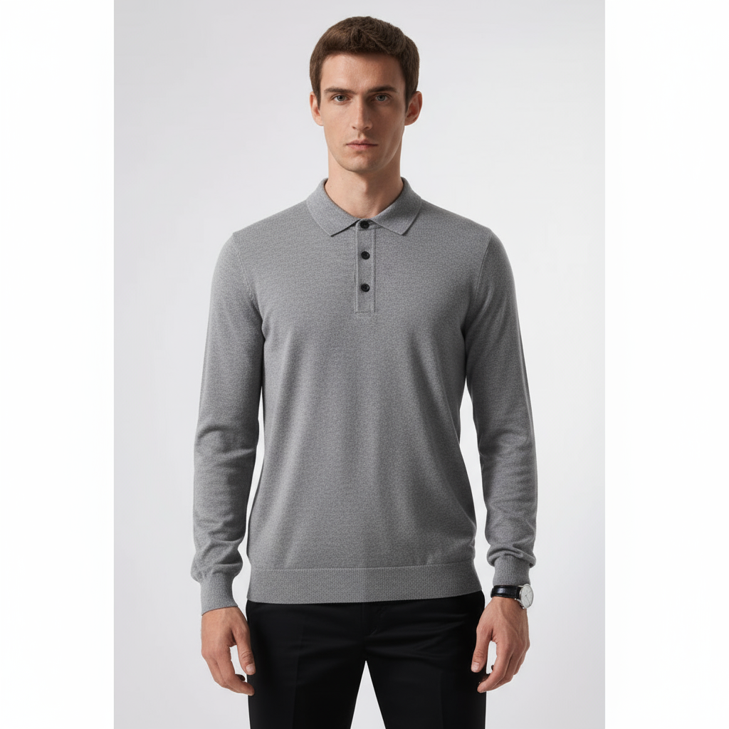100% Merino Wool Polo