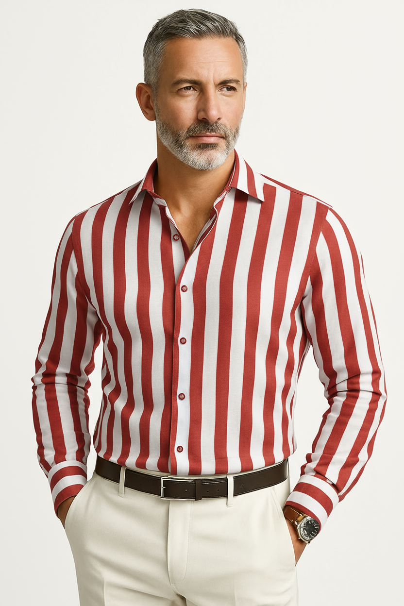 Gentlemen's Striped Shirt