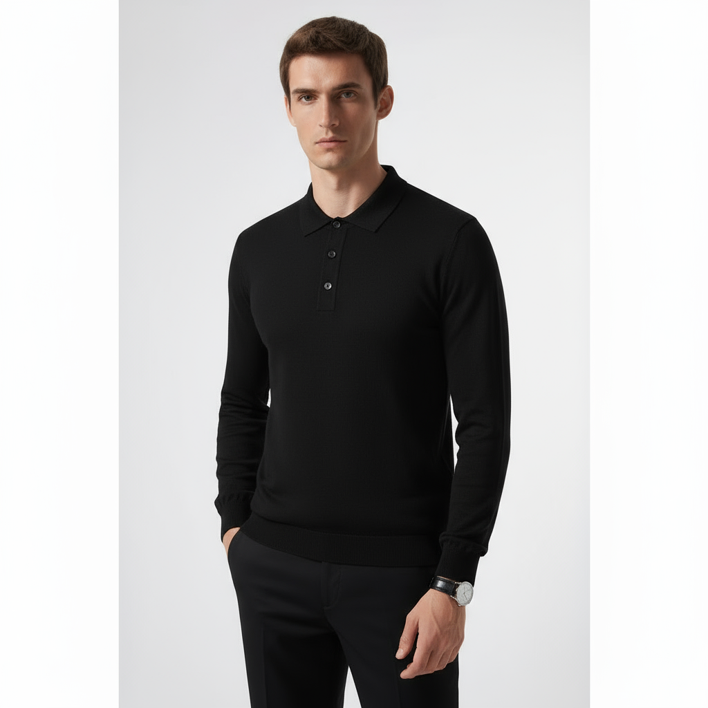 100% Merino Wool Polo