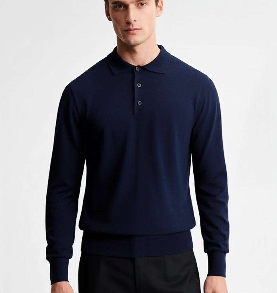 100% Merino Wool Polo