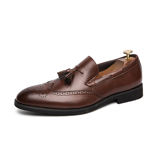 Beaumonts Loafers Brogue Style