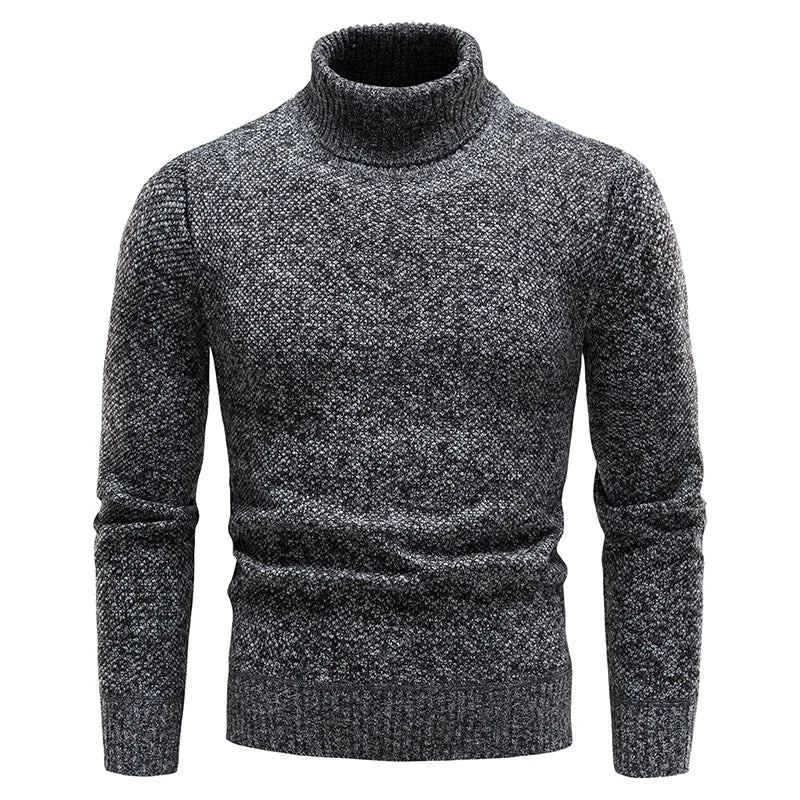 Lucerna Textured Wool Turtleneck