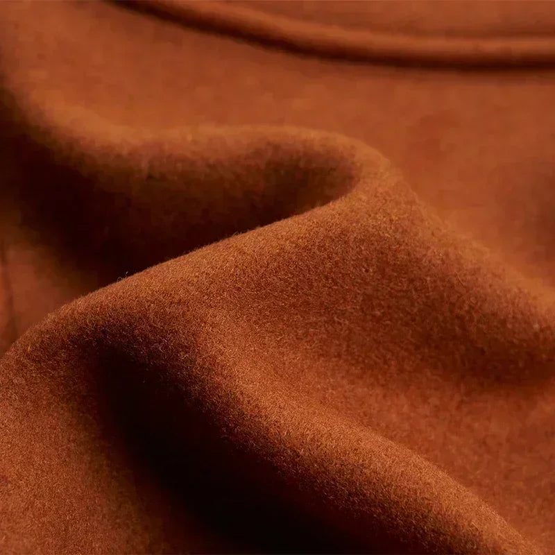 Single Breasted Woolen Overcoat