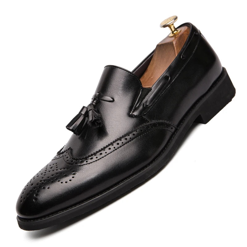 Beaumonts Loafers Brogue Style