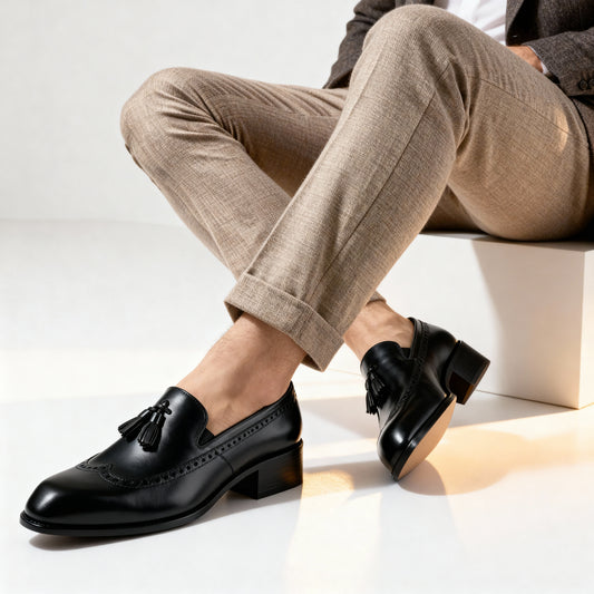 Locarno Loafer Brogue Tassel Style