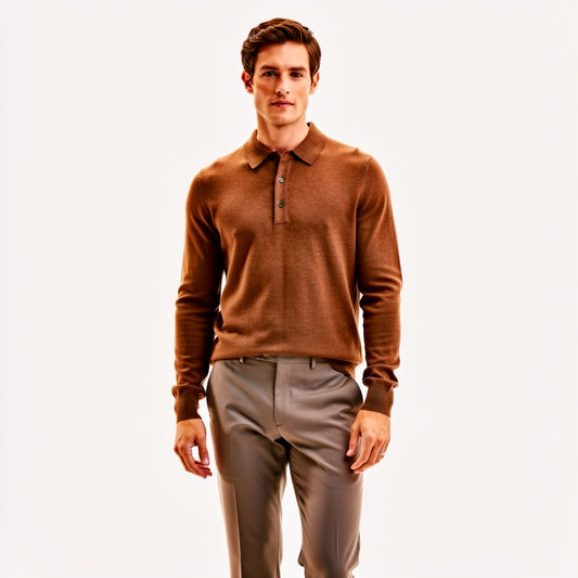 100% Cashmere Polo