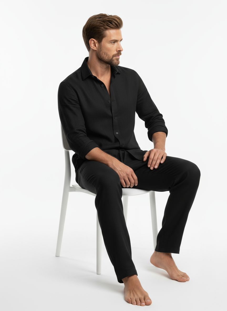 Beaumonts Linen Combo (Longsleeve)