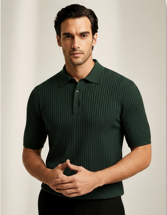 Premium Ribbed Polo