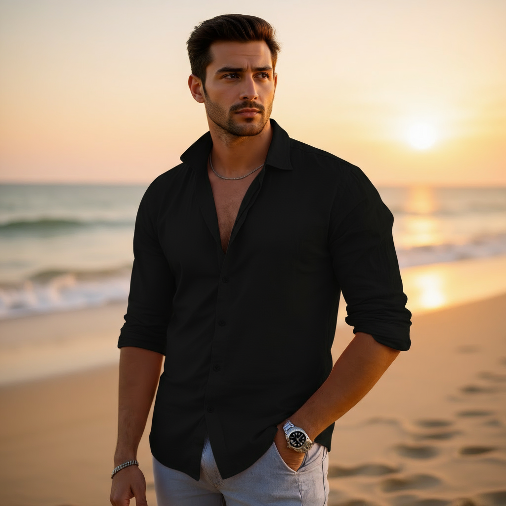 Cape Town - 100% Linen Shirt