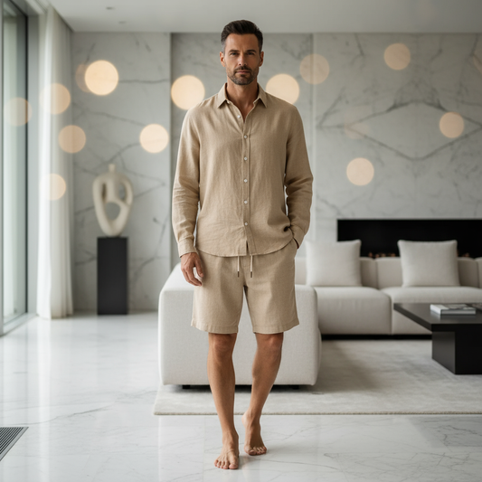 Beaumonts Linen Combo (Shorts)
