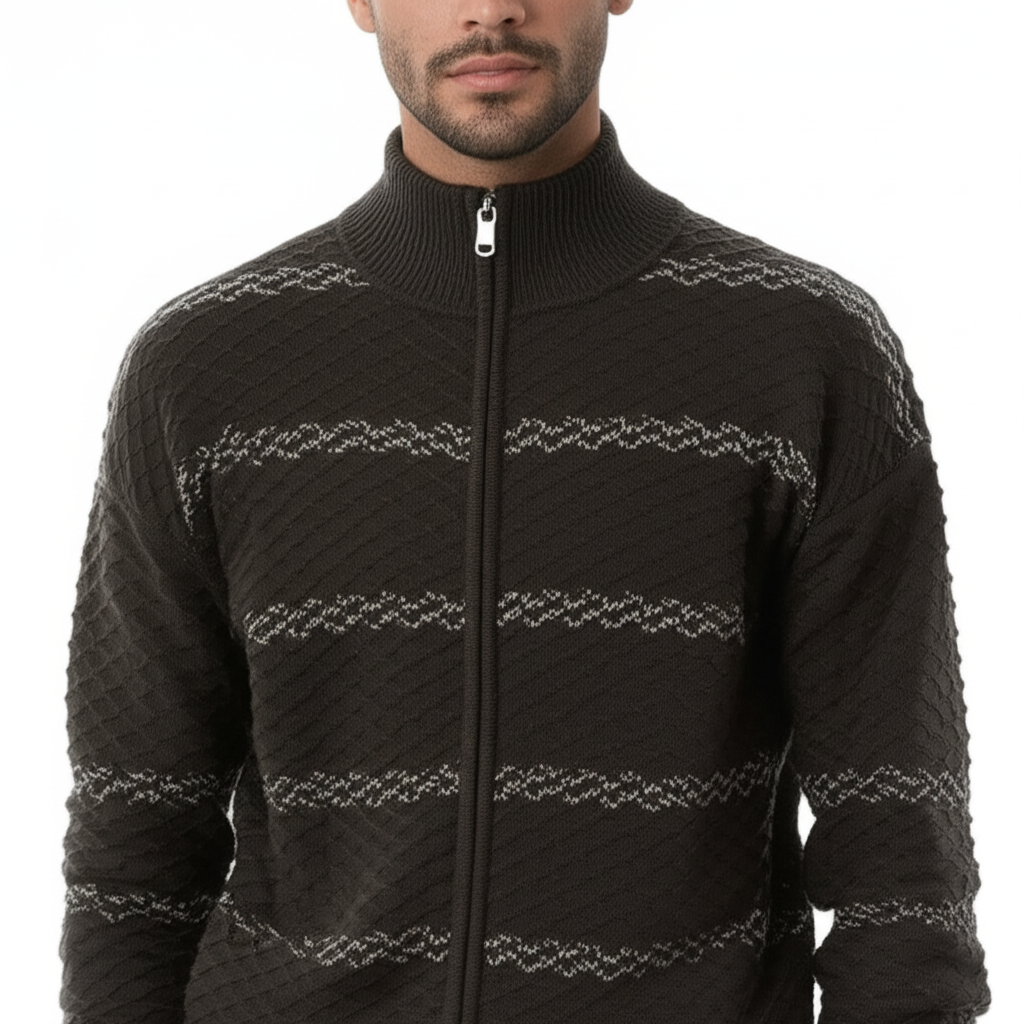 Sweater Wool Knitted Collar
