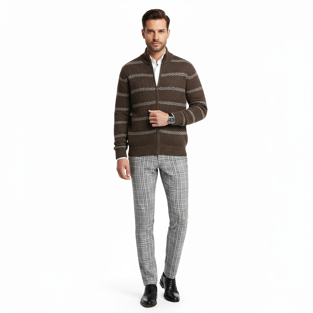 Sweater Wool Knitted Collar