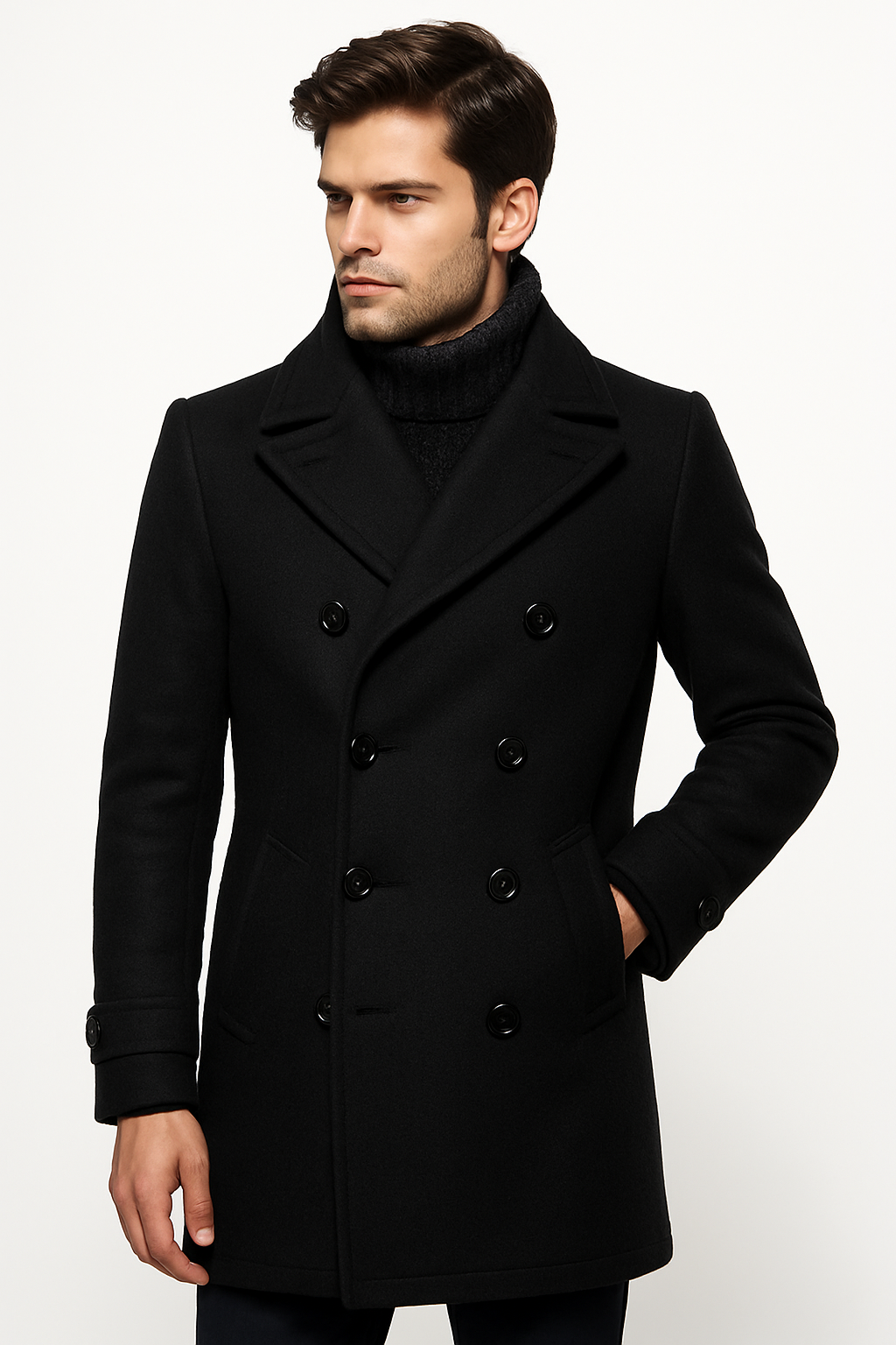 Munich Double Breasted Overcoat