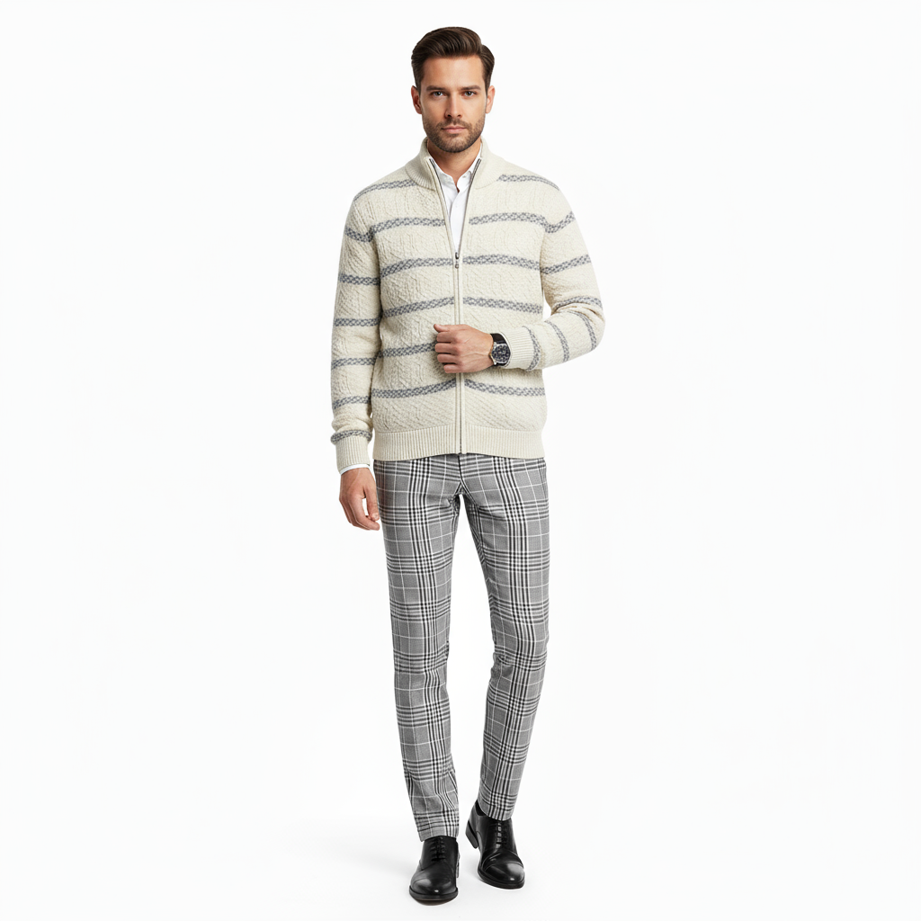 Sweater Wool Knitted Collar