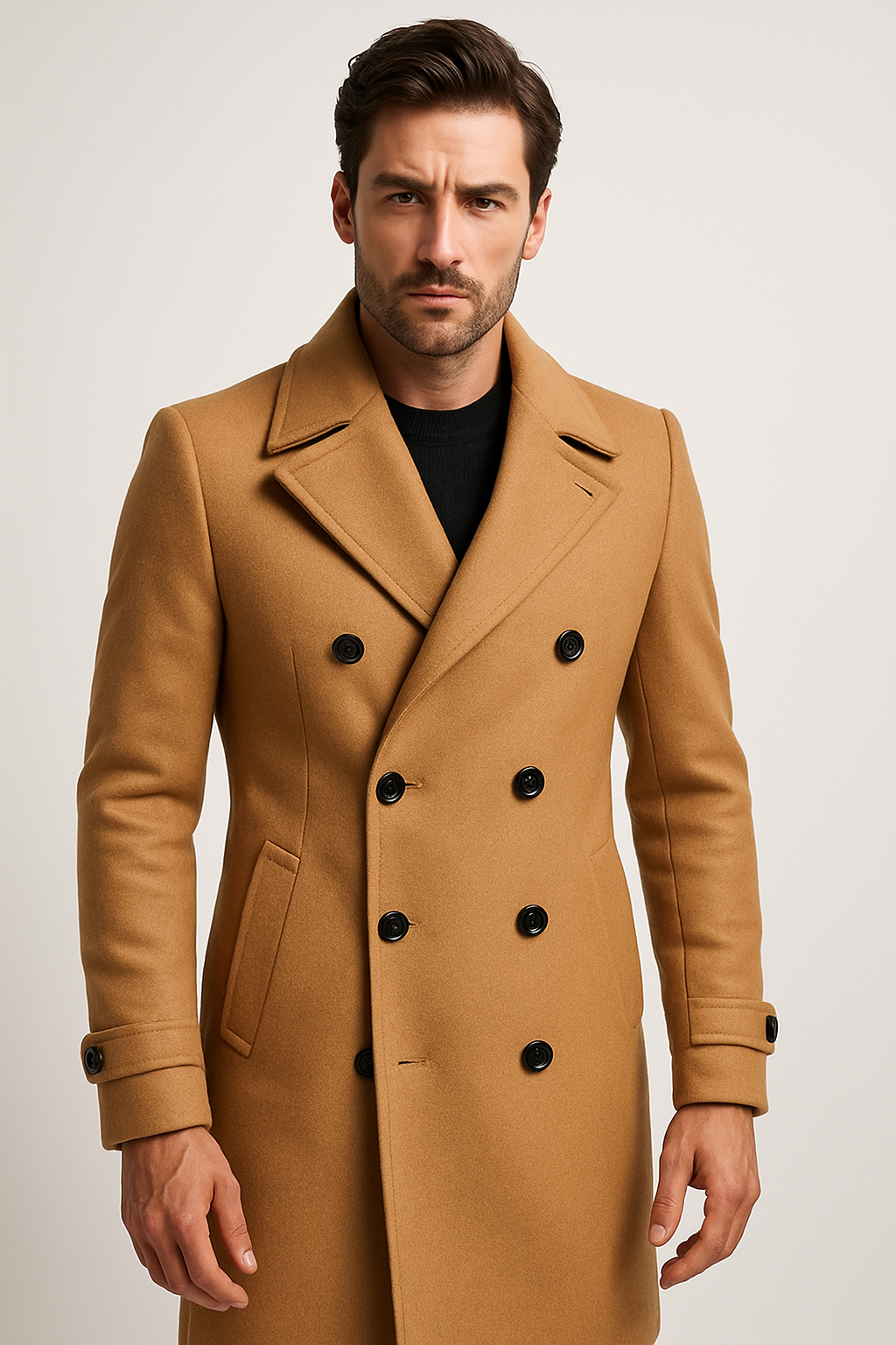 Munich Double Breasted Overcoat