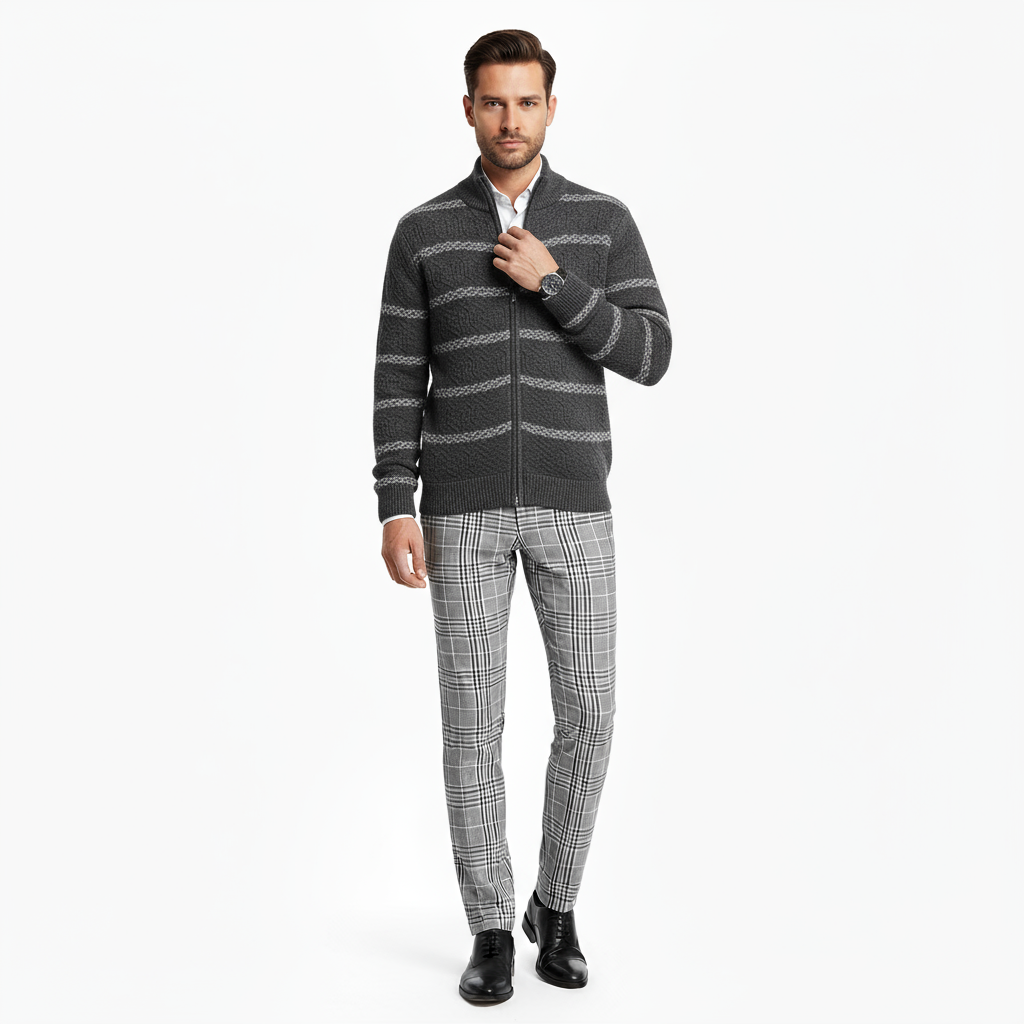 Sweater Wool Knitted Collar