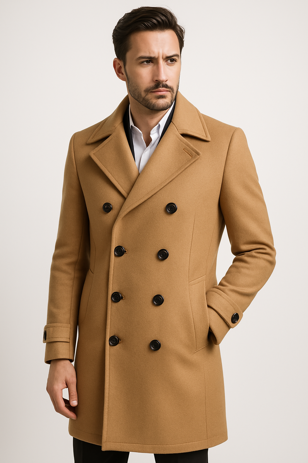 Munich Double Breasted Overcoat