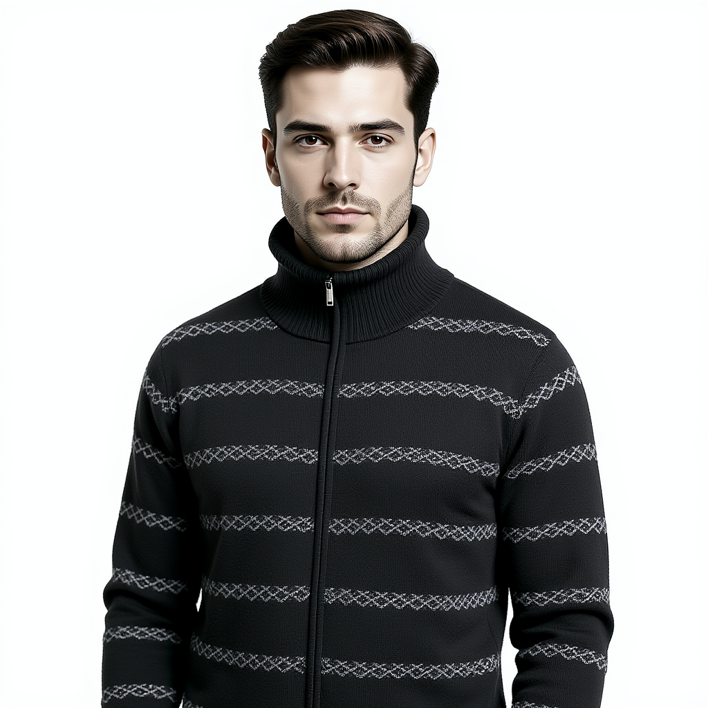 Sweater Wool Knitted Collar