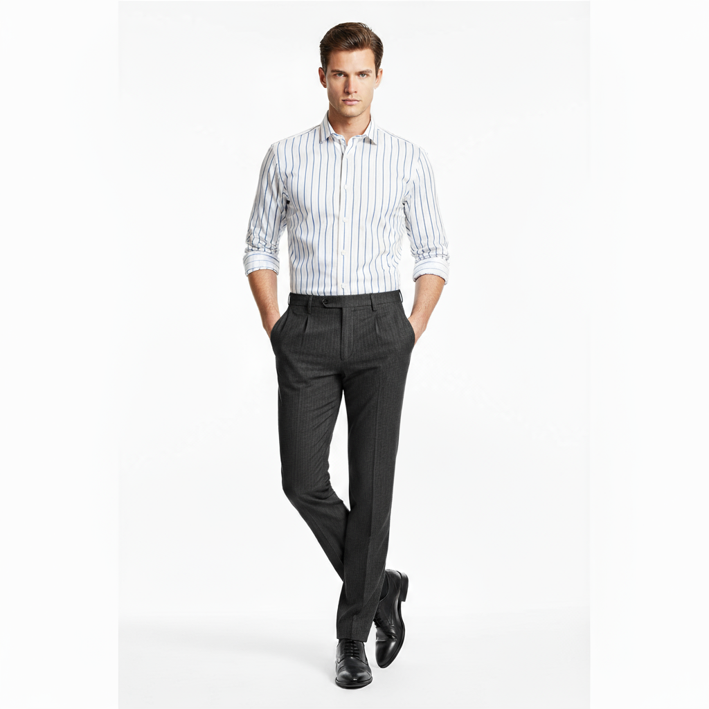 Canillo High Waist Trousers